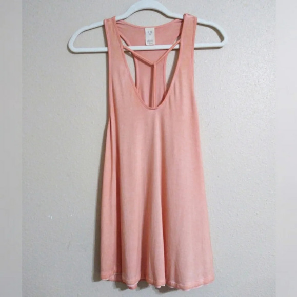 Free People Amelia Tank Top In Peach Size Medium - Picture 2 of 4